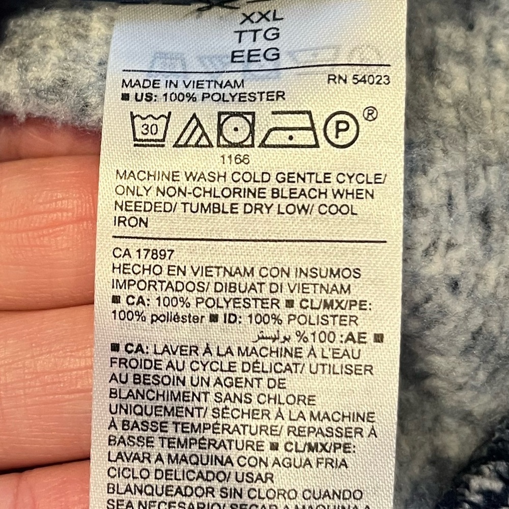 OLD NAVY Blue Cardigan – XXL - Picture 6 of 9